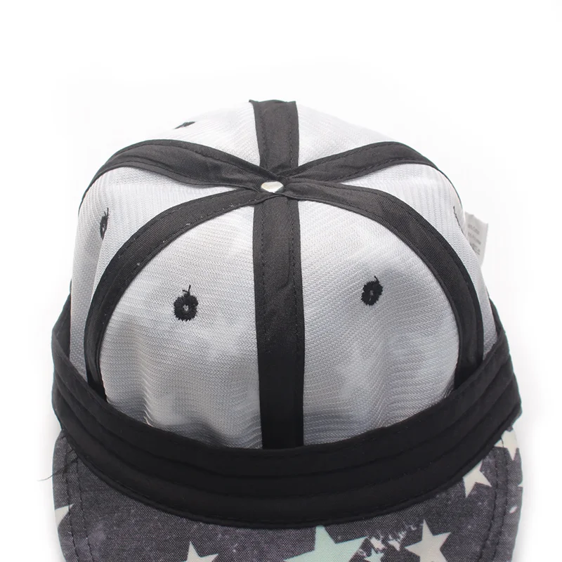 Star Baby Caps Cotton Boys Girls Caps Retro Baseball Sun Cap Baby Spring Summer Hats For Boy Girls Baby Photography Accessories (5)