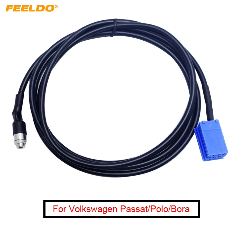 Feeldo 1pc Aux Cable Adapter Female 3.5mm Jack Radio Blaupunkt Cd
