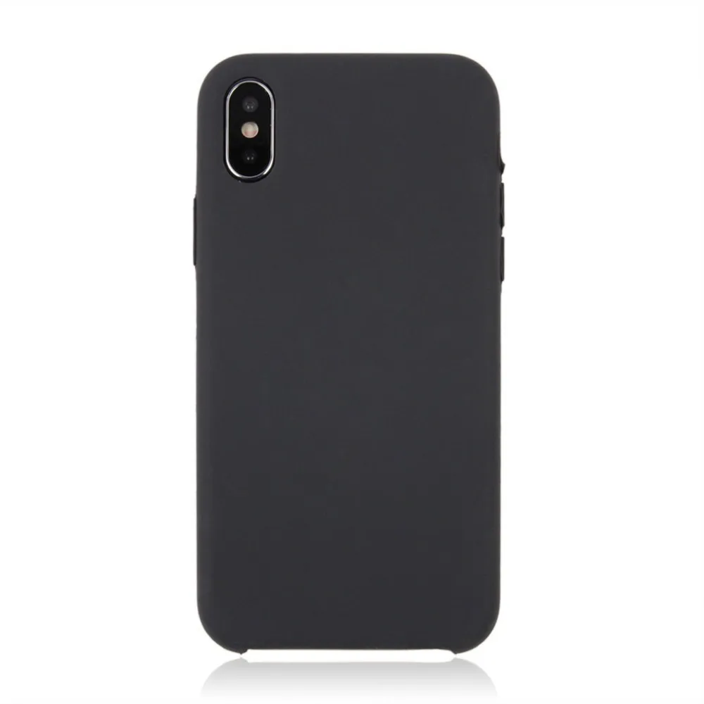 Силиконовый мягкий чехол для телефона из ТПУ Apple iPhone XR 8 7 6 6s тонкий дизайнерский