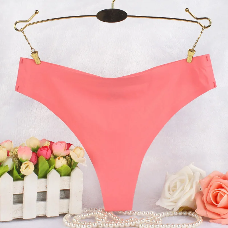 Murushe Women Sexy Panties Seamless Shorts Briefs Ropa Bragas Tangas Underwears Black Lingerie Thong Big Size Hipster Panty (3)