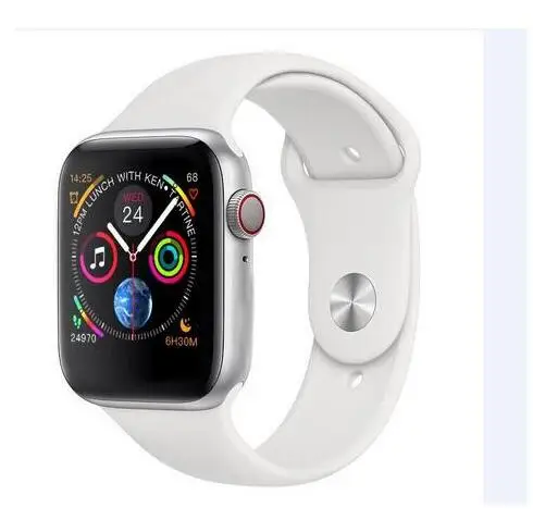 

Heart rate monitor WATCH 4 IWO 8 44mm Bluetooth Smart Watch SmartWatch case for apple iPhone 6 7 8 X XS Android Smart phone