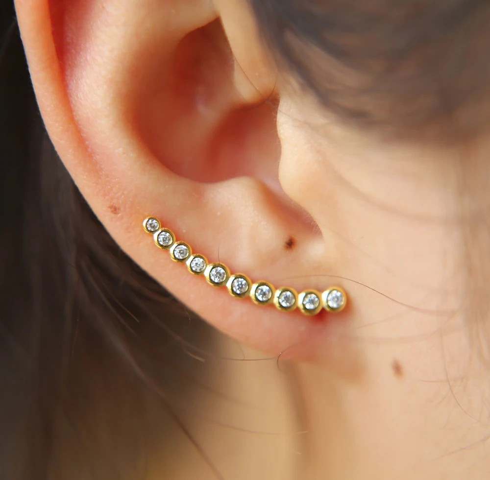 Длинные серьги подвески с фианитами изящная женская бижутерия|dainty earrings|925 sterlingcute