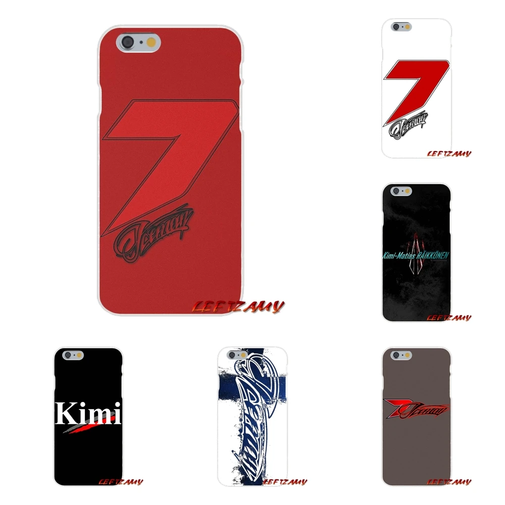 

Kimi Raikkonen 7 Logo Flexible Soft Transparent Shell Case For Samsung Galaxy S3 S4 S5 MINI S6 S7 edge S8 S9 Plus Note 2 3 4 5 8
