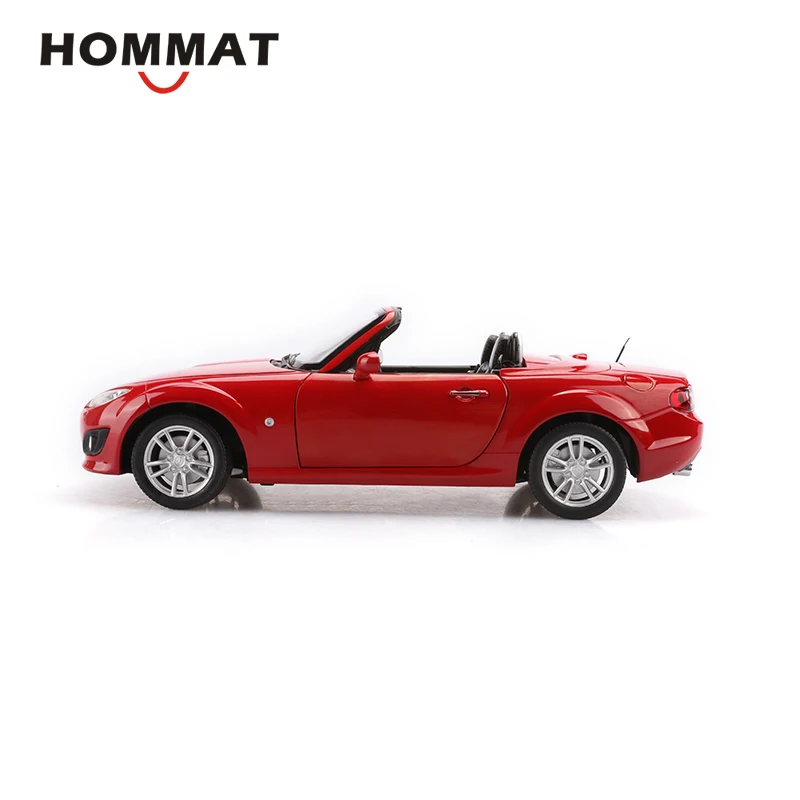 HOMMAT моделирование 1:18 Масштаб Mazda MX-5 сплав литья под давлением модели автомобилей спортивный автомобиль модель подарок коллекция