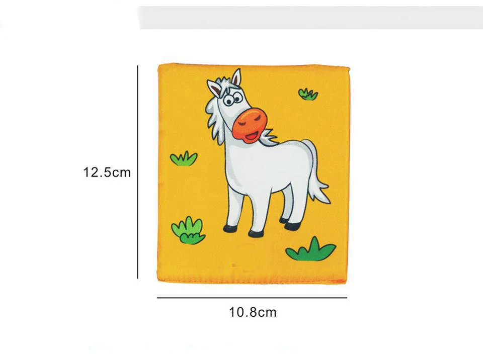 Recursos de Aprendizagem Montessori Primeiros Educacional Série 26 Pces Alfabeto Macio Cartões Pano Bolsa Livros Minha Primeira Palavra Livro Zoo 7 Online shopping