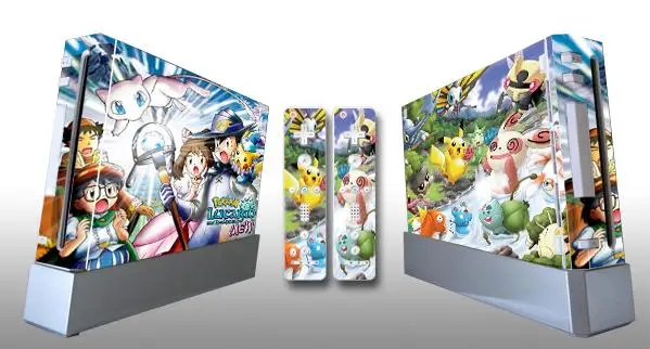 

039 Vinyl Skin Sticker Protector for Nintendo Wii and controller skins Stickers