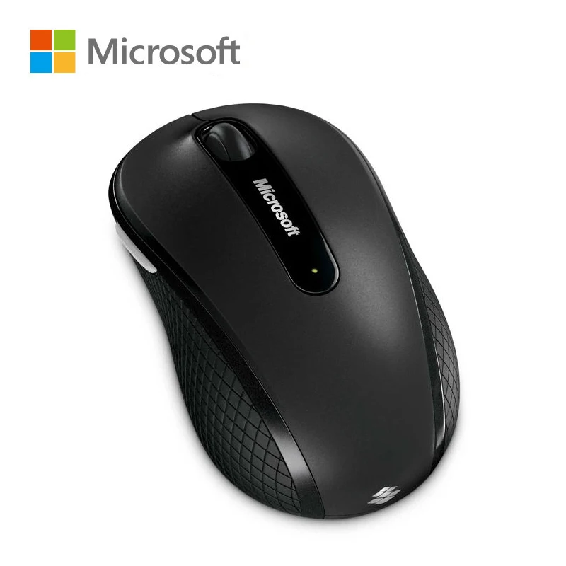 Azul para Mac Ghz sem Fio Novo Genuíno Microsoft 2.4 Mouse Trilha Portátil-preto 100% 4000