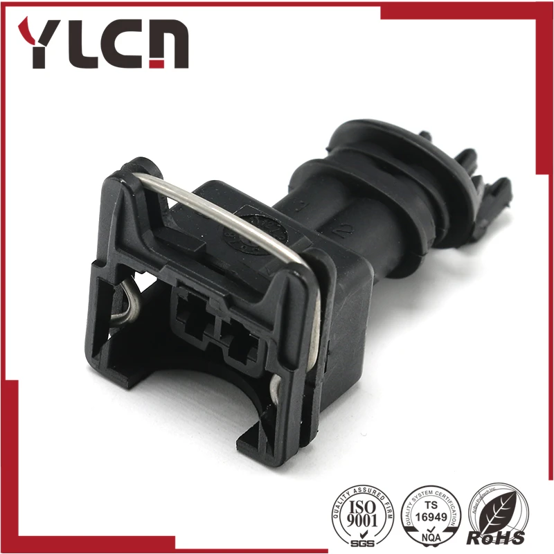 

5 Sets TYCO/AMP 2 Way Female EV1 Connector Electrical Fuel Spray Nozzle Plug 282189-1/282762-1