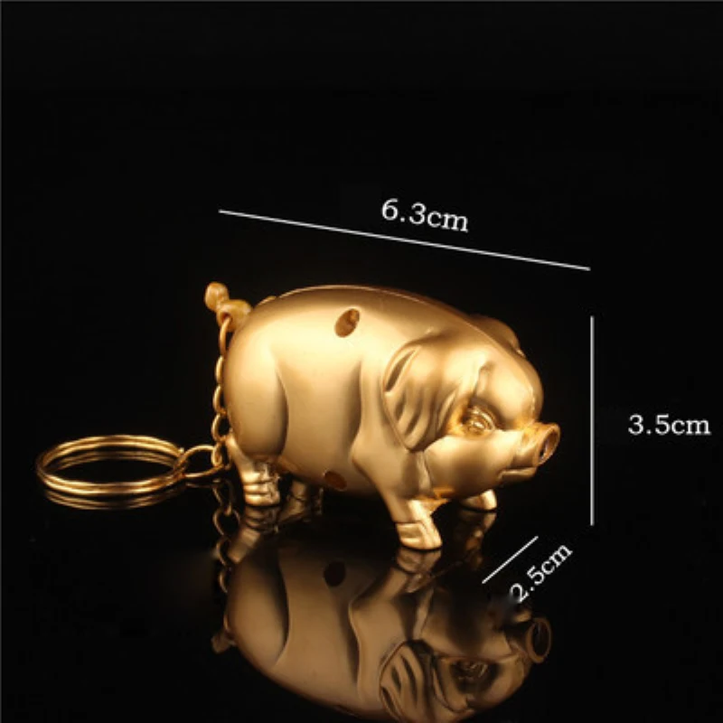 2019-Lovely-Mini-Metal-Lighters-Lucky-Pig-Model-Butane-Refillable-Gas-Lighter-Portable-Keychain-Pendant-Smoking (3)