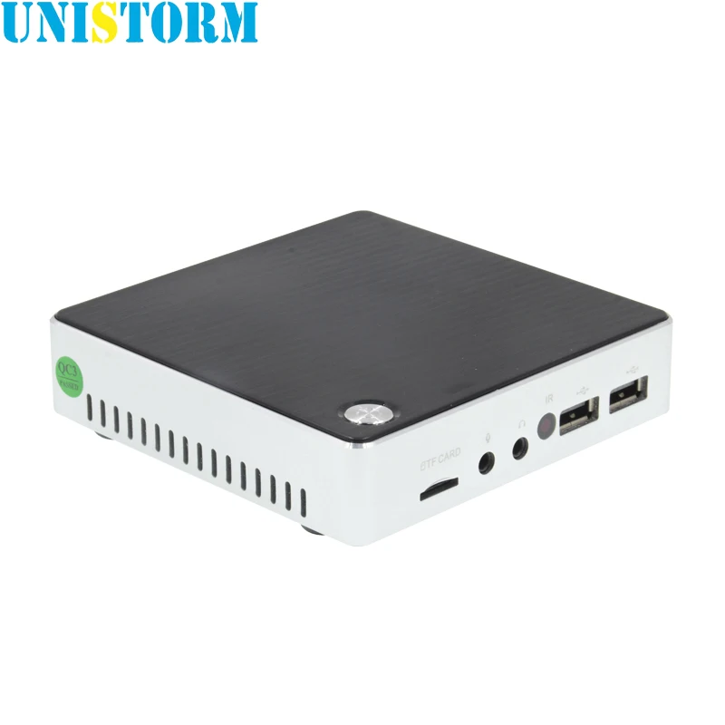 Мини ПК на Windows 10 с четырехъядерным процессором Intel Atom ОЗУ 4 Гб ПЗУ 64 ГБ eMMC Bluetooth 0 HD