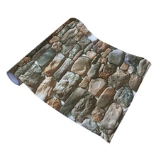 DIY обои, имитирующие кирпич рулоны ПВХ Виниловая Водонепроницаемая самоклеющаяся пленка для гостиной ресторана домашняя декоративная самоклеящаяся бумага