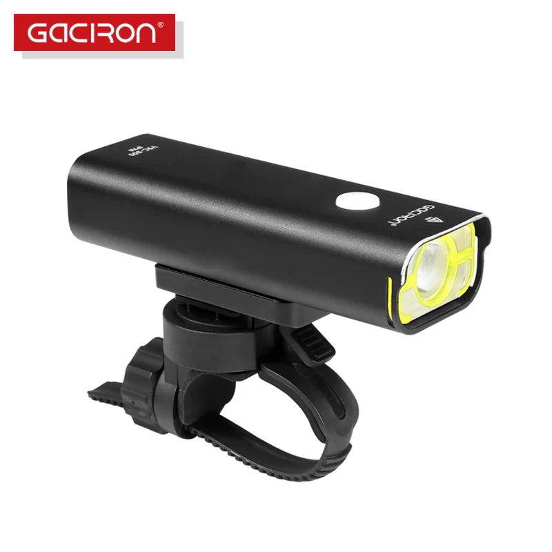 Gaciron Professional Bike Head Light 800 Lumens Built In 18650 2500mAh Rechargeable Batterry IPX6 Waterproof Bicycle