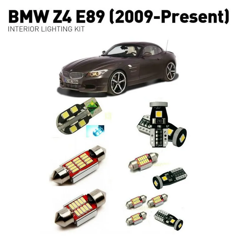Светодиодные внутренние фары для BMW z4 E89 2009 + 7 шт. светодиодные автомобилей