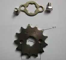NEW 13t 13tooth 17MM FRONT ENGINES sprocket FOR 428 CHAIN motorcycle MOTO PIT dirt ATV parts bike