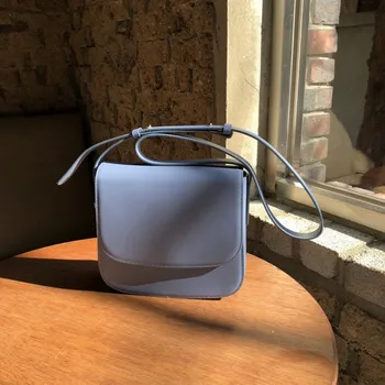 

Bag female new simple wild ins super fire bag diagonal cross chic shoulder saddle bag girl small bag