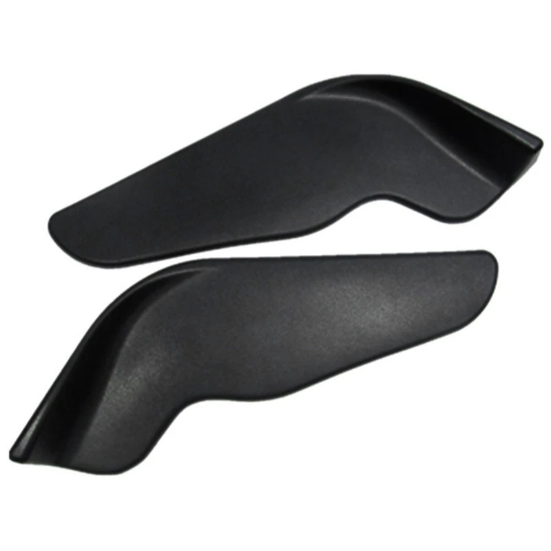 1 Pair Auto Car Front Shovels Auto Vehicle Bumper Spoiler Front Shovel Decorative Scratch Resistant Wing Universal