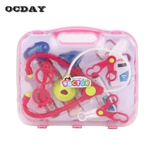 Детский набор доктора игрушка "Медсестра" набор портативный чемодан Моделирование Медицинский Набор Детские образовательные товары ролевые игры Классические игрушки