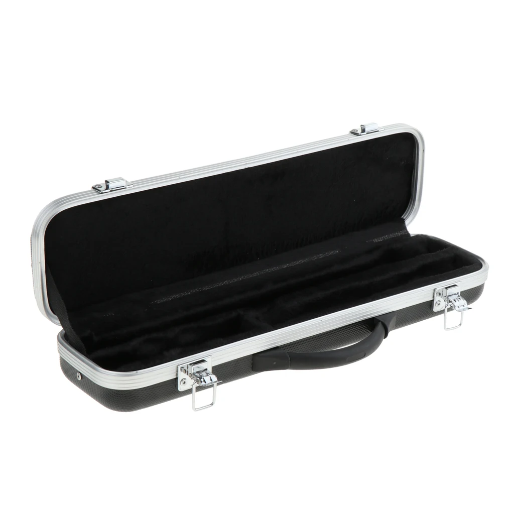 High Quality Dustproof Carrying Padded Flute Gig Bag Storage Case Box Flute Protector for 16 Holes Flute Black 