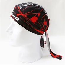 Lenço Das Mulheres dos homens Crânio Ciclismo Cap Pirata Ciclismo Ciclo Bicicleta Bandanas Anti Suor UV Esporte Headwear Headband Lenço
