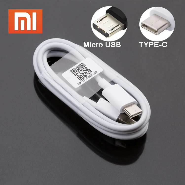 

Original Xiaomi Micro USB TYPE-C Fast Charge Data Cable For mi 9 8 MIX 2 A1 Max 4 5 5C 5S 6 Redmi 3 3s 4 4A 4X Note 4 4A ASUS
