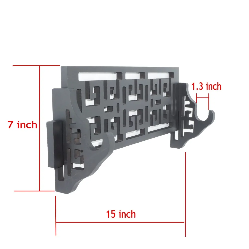 Настенный кронштейн для телевизора китайская Винтаж выдалбливают катана меч самурая держатель стенд кронштейн