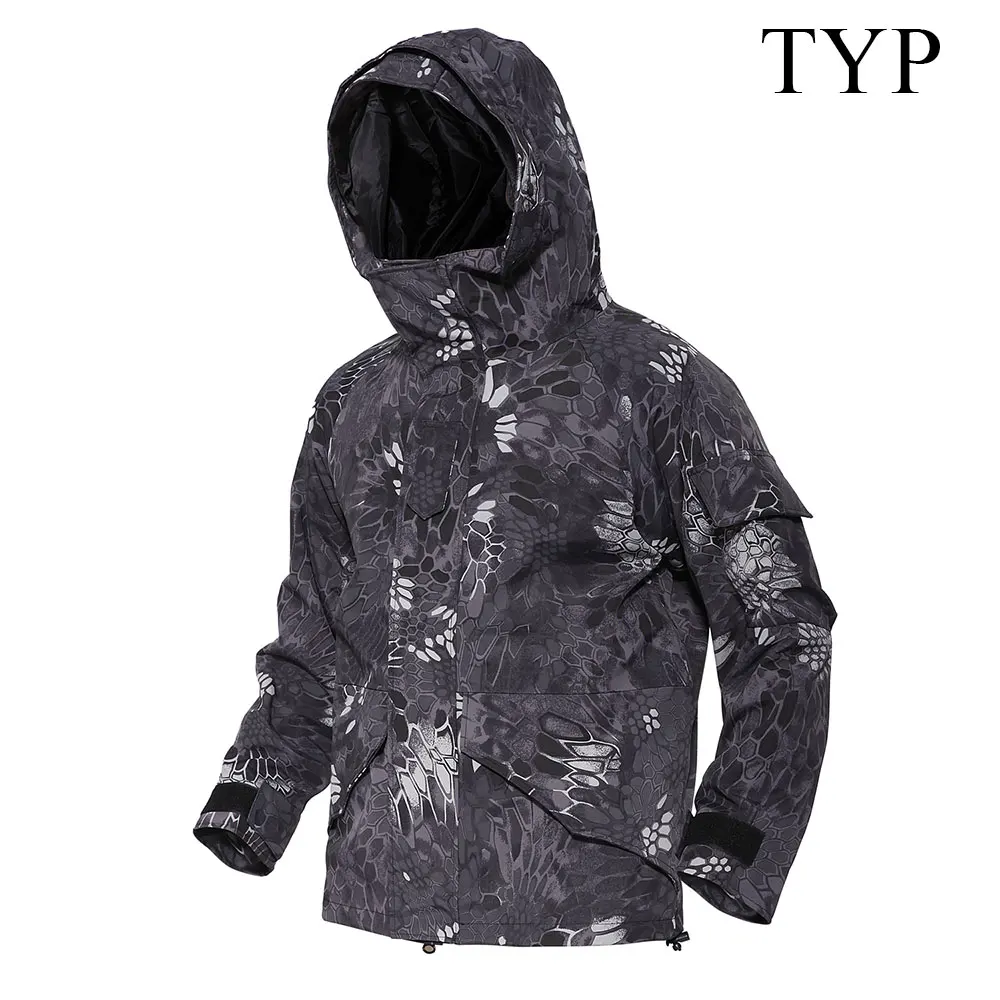 Новая тактическая ветровка мужская куртка пальто Военная одежда тактическая верхняя одежда армии США дышащий нейлоновый светильник Windbreake LY0202 - Цвет: TYP