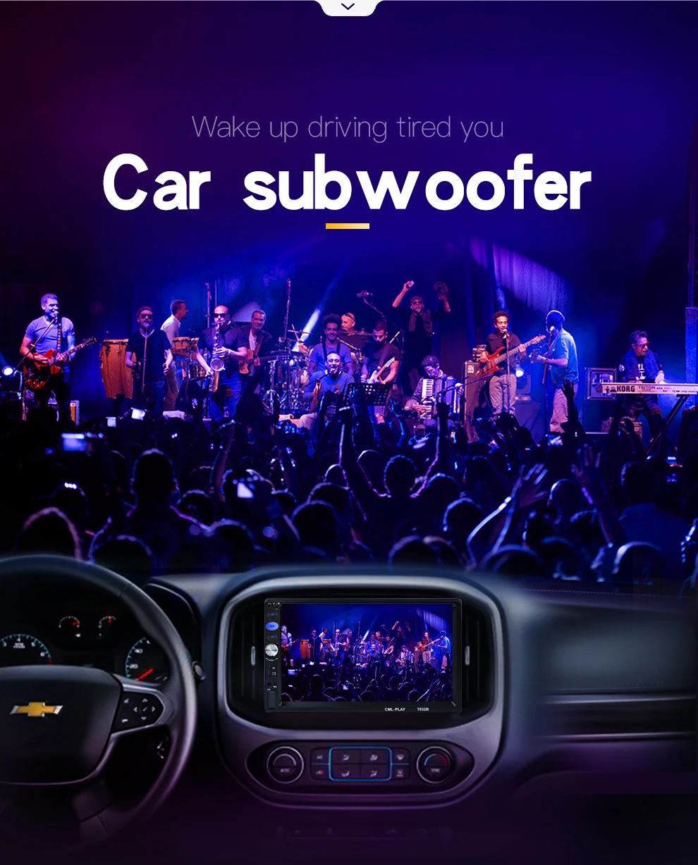 2 din coche Radio espejo enlace Autoradio reproductor Multimedia 2DIN pantalla táctil Auto audio coche estéreo MP5 Bluetooth USB TF cámara FM