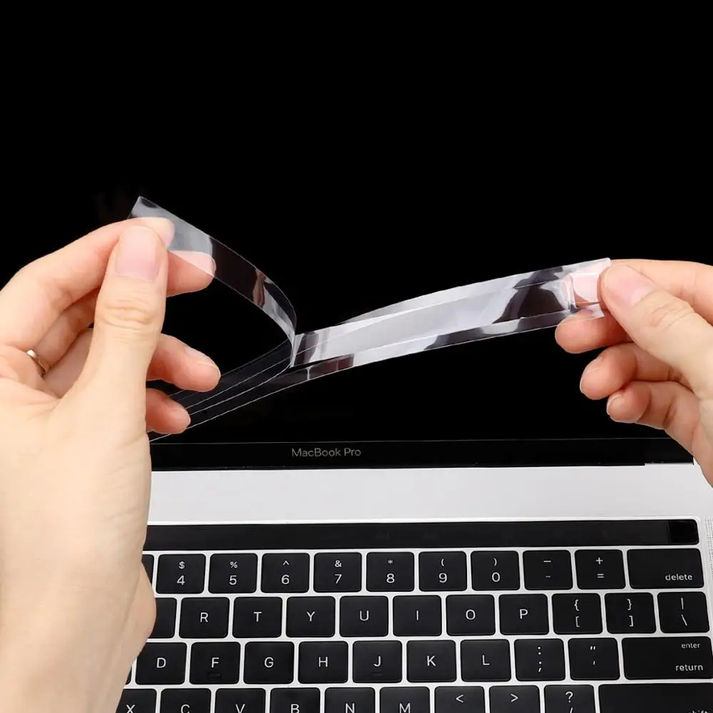Touch-Bar Clear Film Protector Sticker for Macbook Pro 13/15/16 A1706 A1989 A1990 Dust&Scratches Ultra Screen Anti Glare