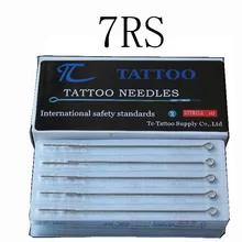 YILONG TC татуировки 7RS иглы татуировки 50 шт./партия stianless стальные иглы медицинские иглы для татуировки