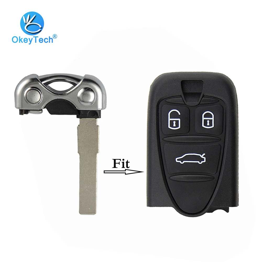 

OkeyTech 1PC Replacement Key Blade Good Quality Uncut Blade for ALFA ROMEO 159 Brera 156 Spider Key Free Shipping