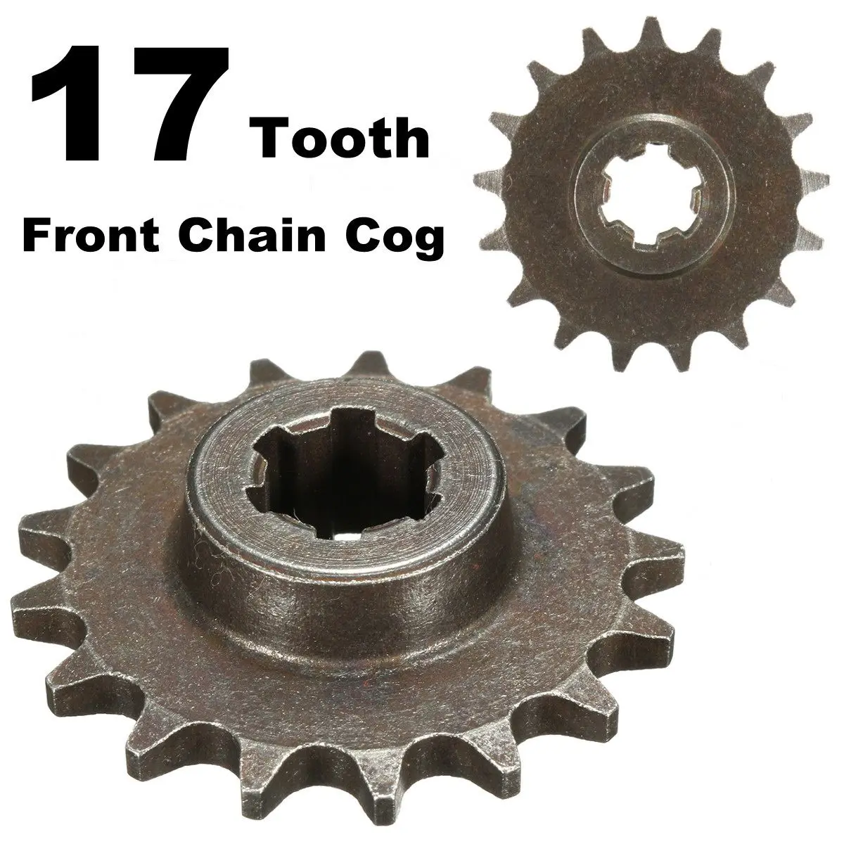 T8F 8 мм 11/14/17 зуб передний зубчатый валик звездочки Cog для 47cc 49cc мини-мото-байк - Цвет: 17