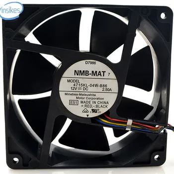 

Original 4715KL-04W-B86 Computer Blower Cooling Axial Fan DC 12V 2.5A 30W 12038 120*120*38mm 4 Wires
