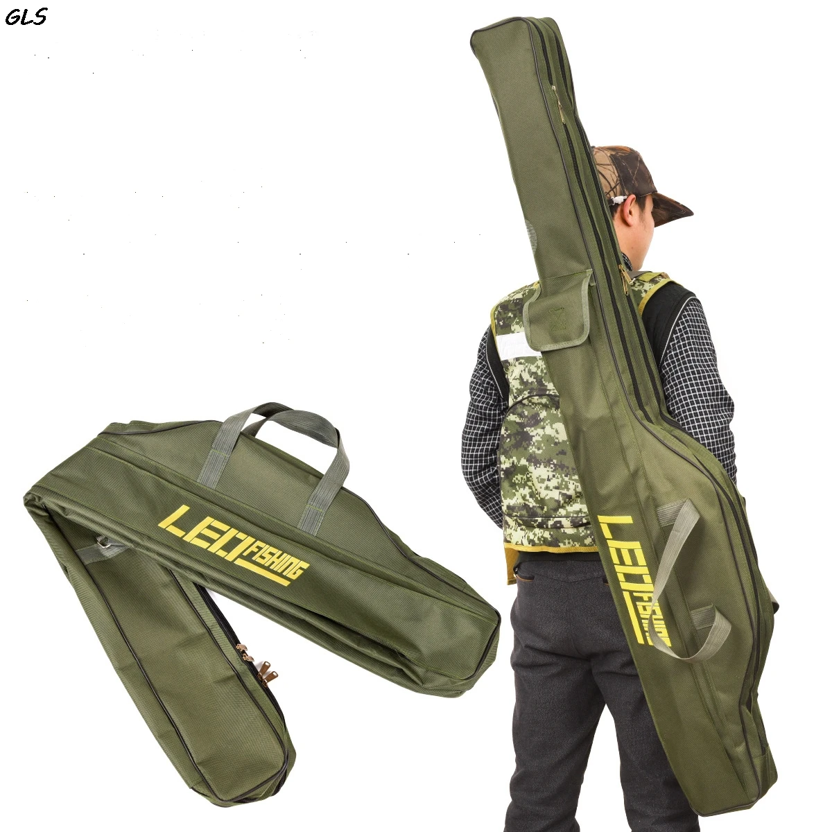 

Portable Fishing Bag 100cm/150cm Multi-purpose Foldable Fishing Rod Reel Bags