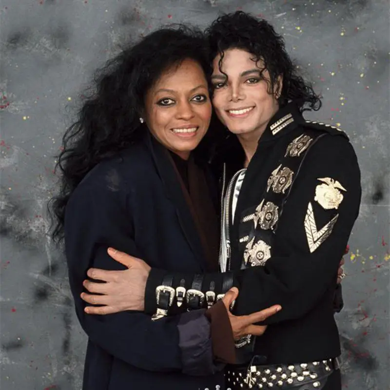 Michael Jackson BAD Black Classic Jacket With Silver Eagle