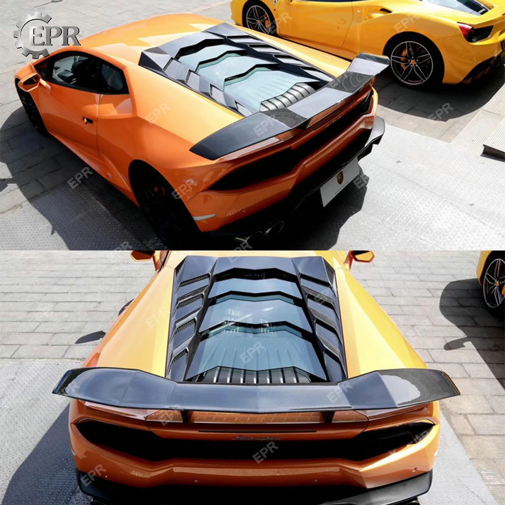 Крышка двигателя из углеродного волокна для Lamborghini Huracan LP580 LP610(+) Мужская Стильная крышка двигателя с ариловым обшивкой