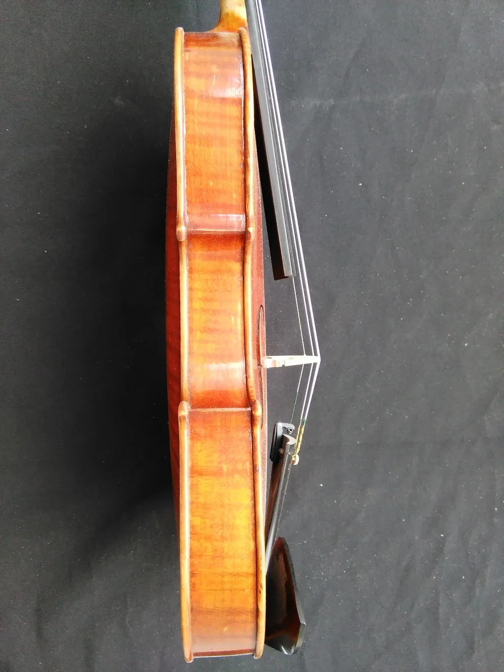Высокое качество ручной работы Скрипки 4/4 Европейский дерево топ ели клен назад Ebony части m9003