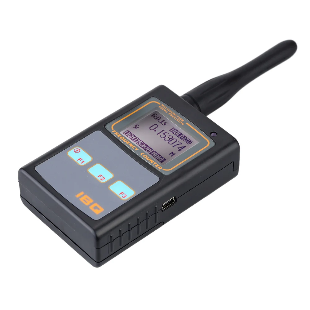 Портативный цифровой ЖК-счетчик частоты с UHF антенной 50 МГц-2,6 ГГц для приемопередающей радиостанции