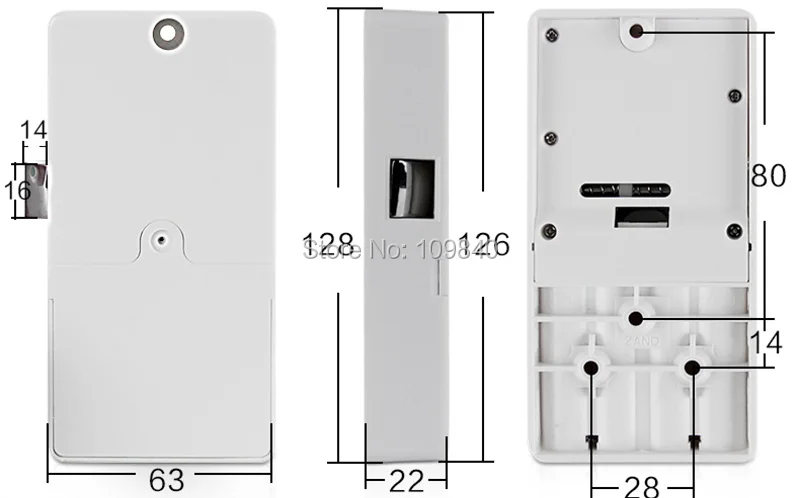 Спортивные Фитнес Кабинета шкафчик с цифровой замок 125 кГц RFID чип открытым по EM браслет ключ