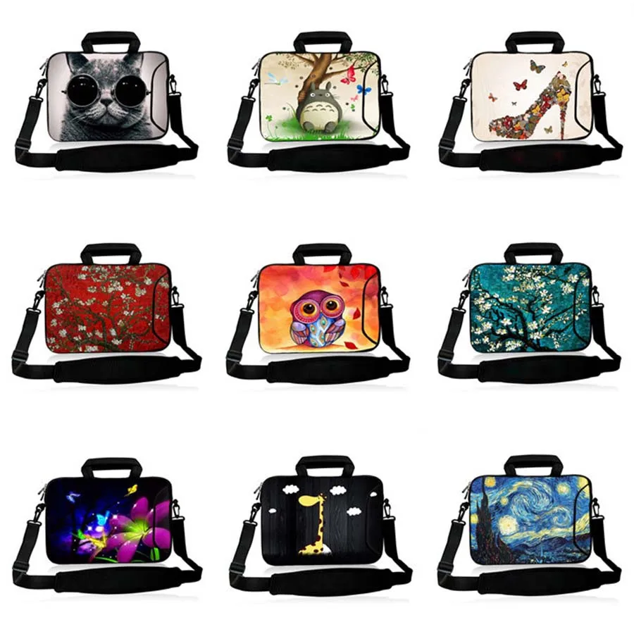 Чехол для ноутбука 10 1 11 6 13 3 14 15 4 17 дюйма|notebook messenger|laptop shoulder bagcomputer briefcase |
