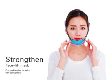 

Face Lift Belt Sleeping Face-Lift Mask Massage strengthen the Pulling Slimming Face Shaper Relaxation Facial Slimming Bandage