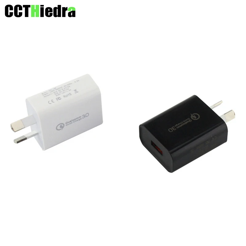 الاتحاد الافريقي ل معظم الهاتف المحمول 5 V 2.1A سريعة تهمة 3.0 Usb جدار واحد USB مهايئ شاحن السفر كوالكوم Qc 3.0 سريع شاحن الاتحاد الافريقي التوصيل