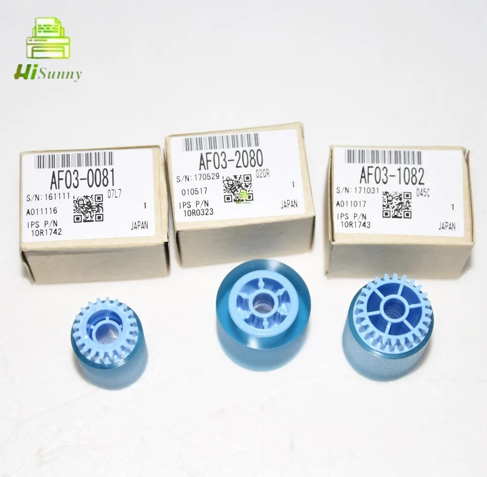 10 комплектов OEM AF032080 AF030081 AF031082 для Ricoh Aficio 1075 2075 8000 7500 6001 9001 ролик комплект