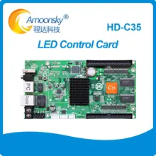 HD-C35 заменить HD-C30B p10 графика сообщение полноцветный дисплей RGB контроллером видеодисплея светодиодная вывеска контрольная карта