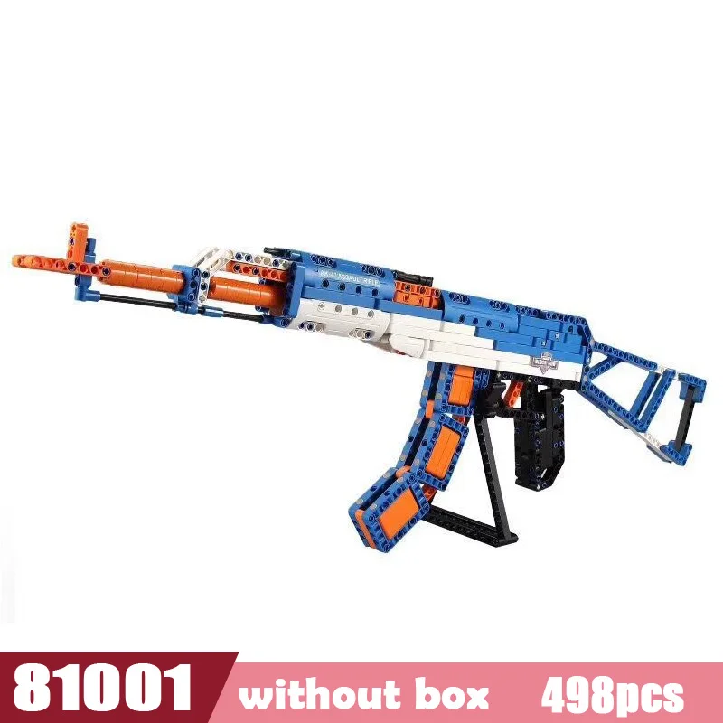  Revolver Pistol Power GUN SWAT Military Army Model Legoes Building Blocks Brick Set Weapon PUBG Toy