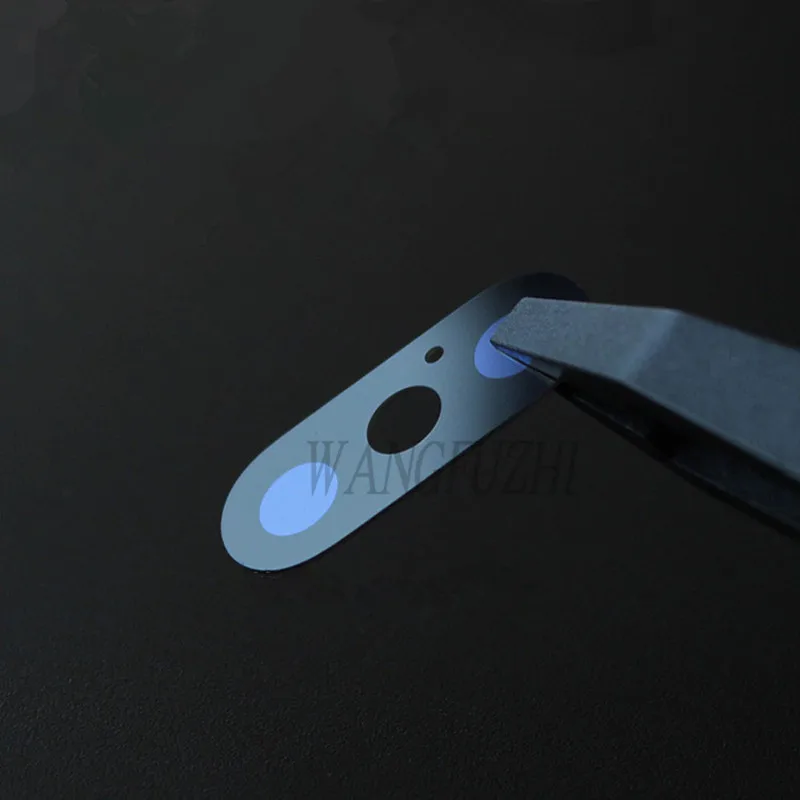 WANGFUZHI оригинальный объектив камеры для iPhone X Сапфировое стекло без металлической