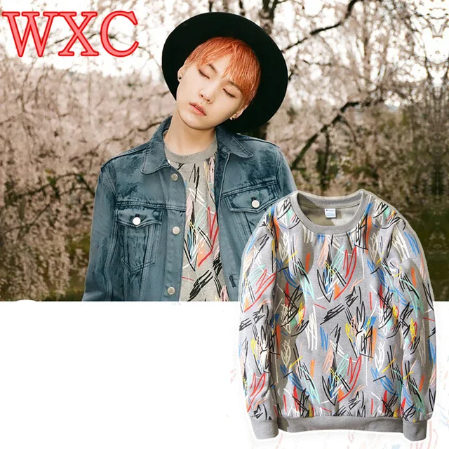 kpop hoodies bangtan jungen kleidung langarm frauen pullover korean kpop hoodies bangtan jungen kleidung langarm frauen pullover korean kim tae hyung frauen sweatshirts rap monster