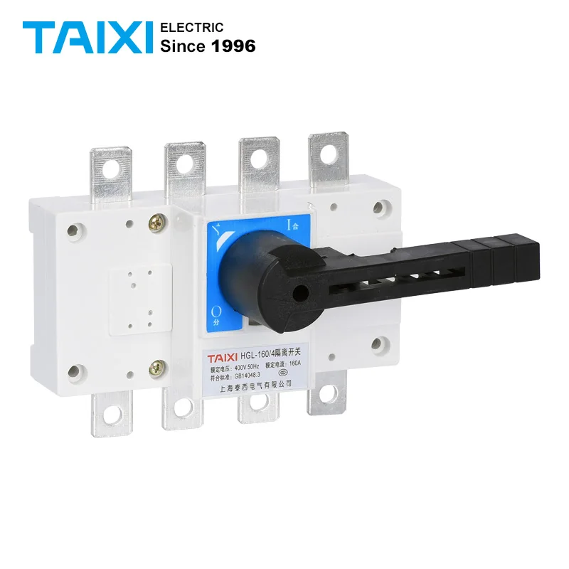 

HGL load Isolation Switch 3P Load Break Isolator 4P Disconnector 400A 630A 1000A 1600A 2000A 3000A
