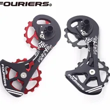 Fouriers Derailleur Cage Kit 15 T нижний шкив дорожный велосипед для Shimano RD 9000 9070 6800 Велоспорт керамический подшипник задний переключатель