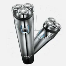Globle Flyco fs339 электрическая Мужская бритва 110 в 3D плавающая умная Мужская бритва перезаряжаемый всплывающий триммер Быстрая зарядка 1 час светодиодный