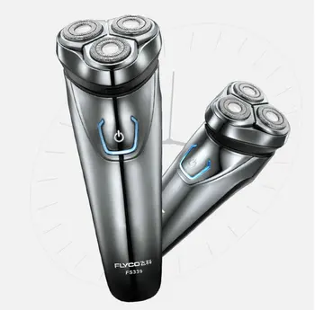 

Globle Flyco fs339 electric man shaver 110v 3D floating smart man razor rechargeable pop-up trimmer fast charging 1 hour LED